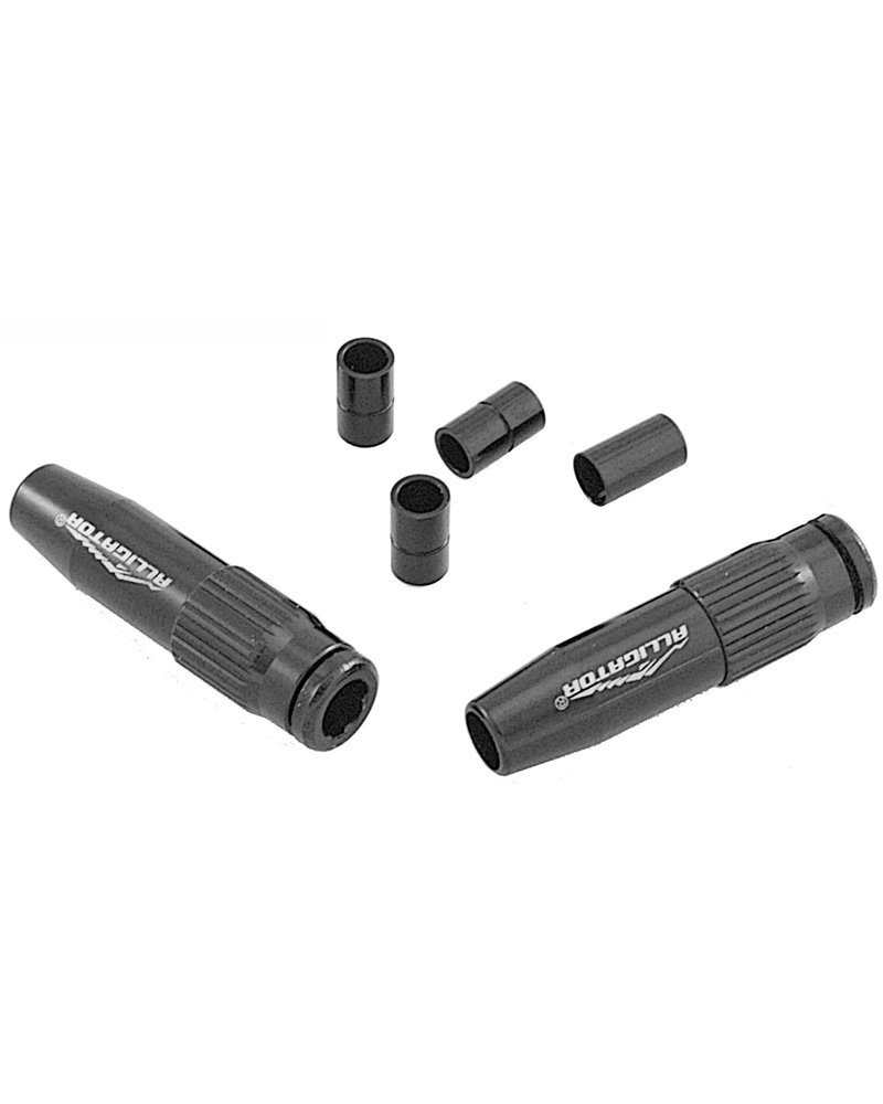 Alligator Bullet Inline Adjuster, Black