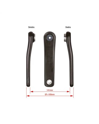 FSA Coppia Pedivelle 8686-1 Sl-K Fazua 175