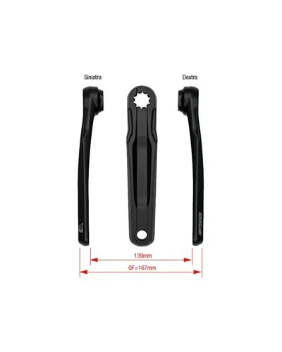 FSA Bosch Gen4/Yamaha Pwx Ck-762/Is 170 Isis Black