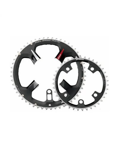 FSA Corona K-Force Super T Abs 4Fori 110X52T Shim/Sram 10/11 Red Wa426