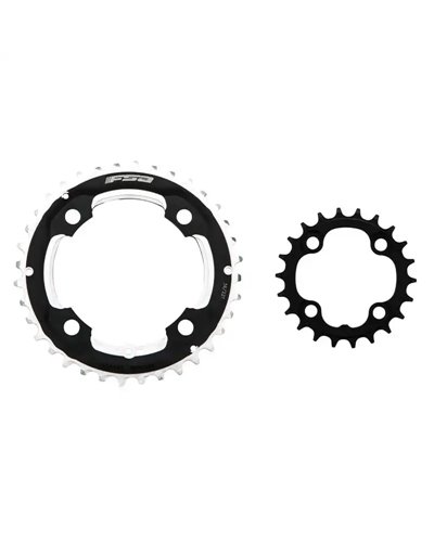 FSA Corona MTB Stamped 104X38T Shim/Sram 10V Black Wb265