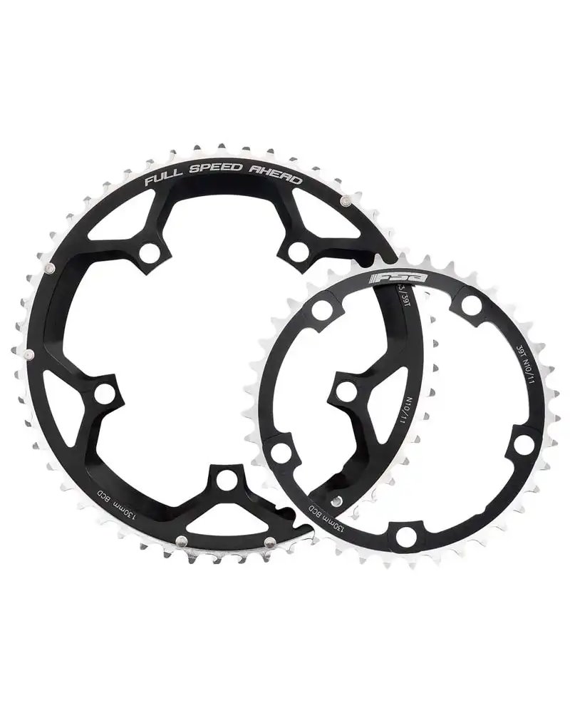 FSA Corona Road Pro 110X36T Shim/Sram 10/11 Black Wb047