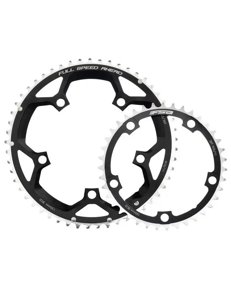 FSA Corona Road Super T 110X34T Shim/Sram 10/11 Black Wb294