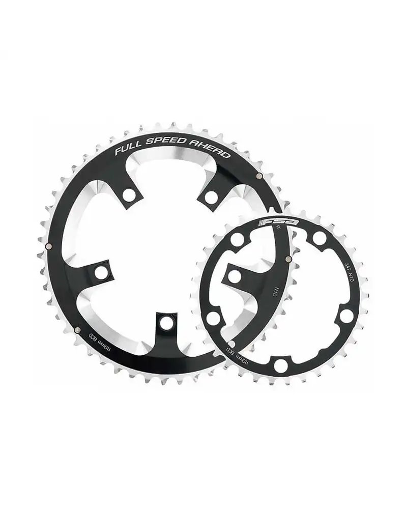 FSA Corona Road Super T 130X39T Shim/Sram 10/11 Black Wb293