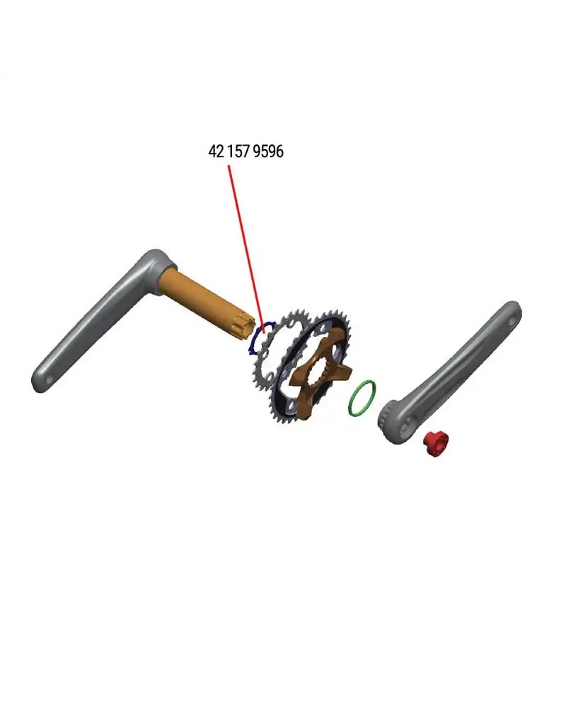 FSA ml549 Modular Crank System Lockring