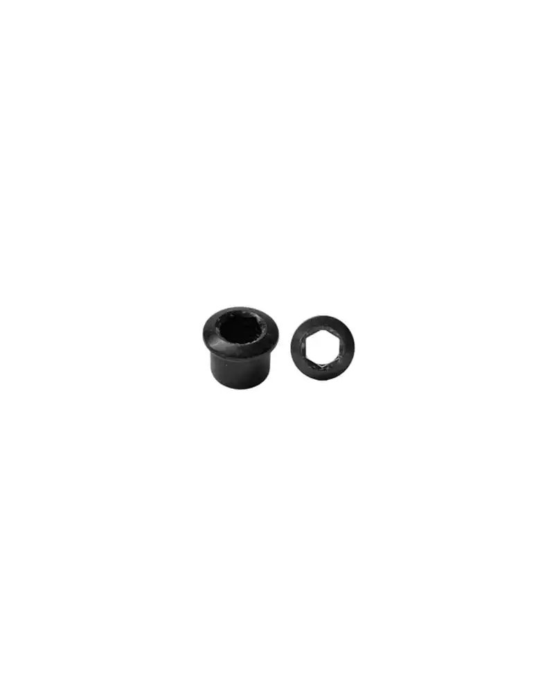 FSA Chainring Nut, Black Steel 7mm MTB Nail ml231