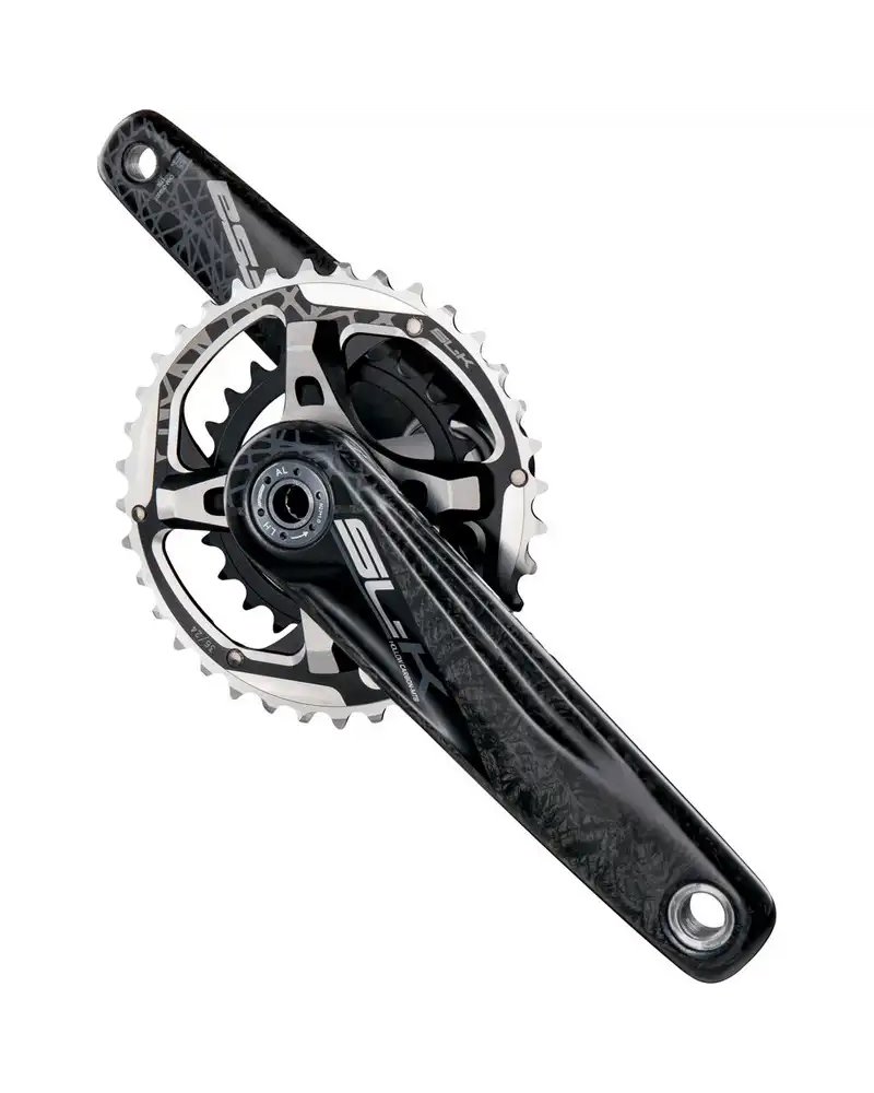 FSA Guarnitura Sl-K Abs Bb392 Evo 36X24 175mm Shim 10-11/Sram 10V Carbon Grigio