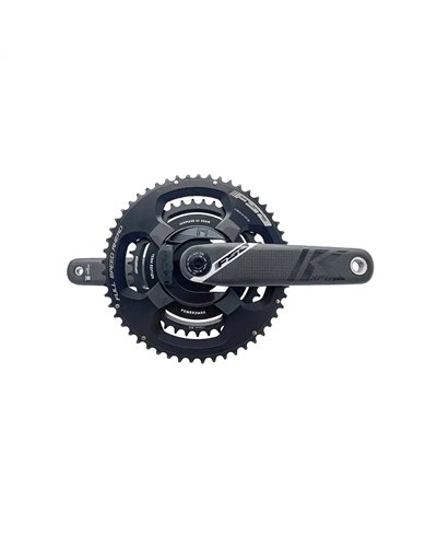 FSA Crankset Power Meter Powerbox K-Force Team Edition Carbon 52TX36T, 172.5mm, Black
