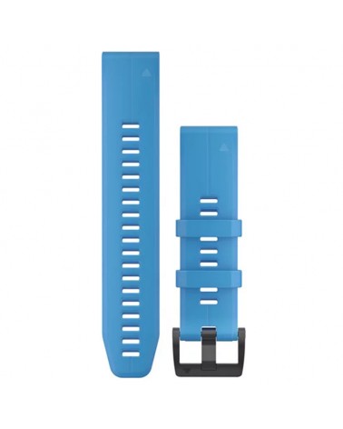 Garmin Quickfit 22 Silicone Strap for Fenix 5/Forerunner 935/945, Cyan Blue