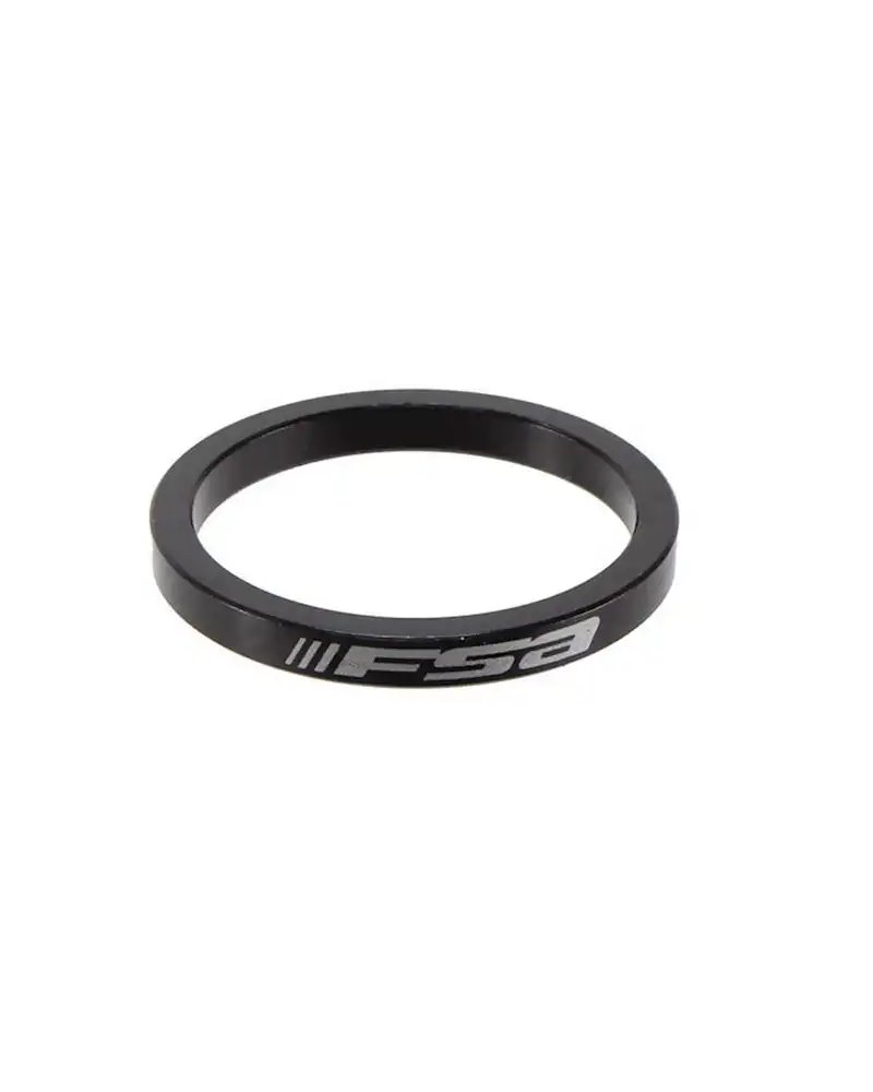 FSA 1.5 - Alu Spacer, Black, 5mm,