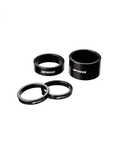 FSA Alu Spacer 1-1/8 X 3mm Black