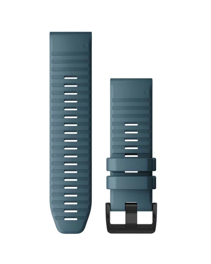 Garmin Quickfit 26 Silicone Strap for Fenix 6X Plus/Foretrex 601/701, Lakeside Blue
