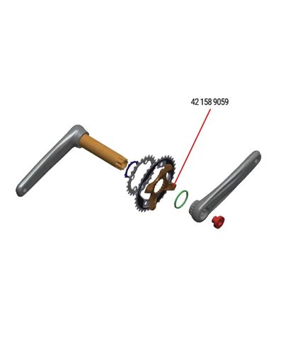 FSA Spider Guarniture Modular MTB Grafica Slk Ma Compatibile con tutte le Guarniture Modular