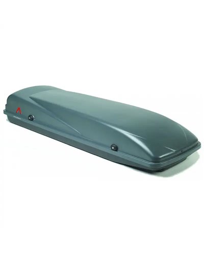 G3 Cargo 6 Roof-Mounted Cargo Box 410 Liters Single-Side, Dark Gray