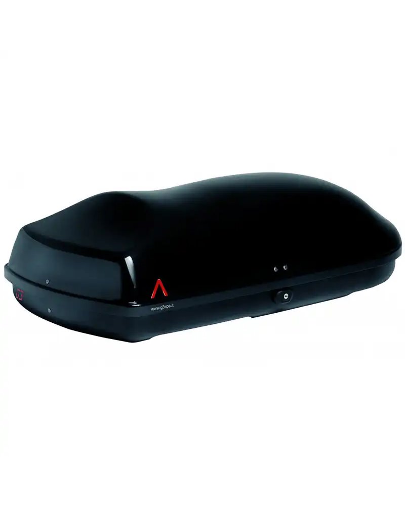 G3 Pegaso 320 Roof-Mounted Cargo Box 240 Liters Single-Side, Metallic Black