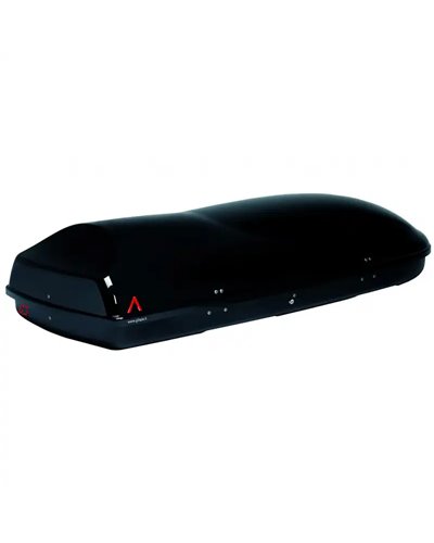 G3 Pegaso 450 Roof-Mounted Cargo Box 375 Liters Dual-Side, Metallic Black