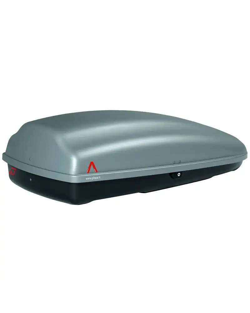G3 Hydra 320 Box da Tetto 240 Litri Singola Apertura, Grigio Chiaro