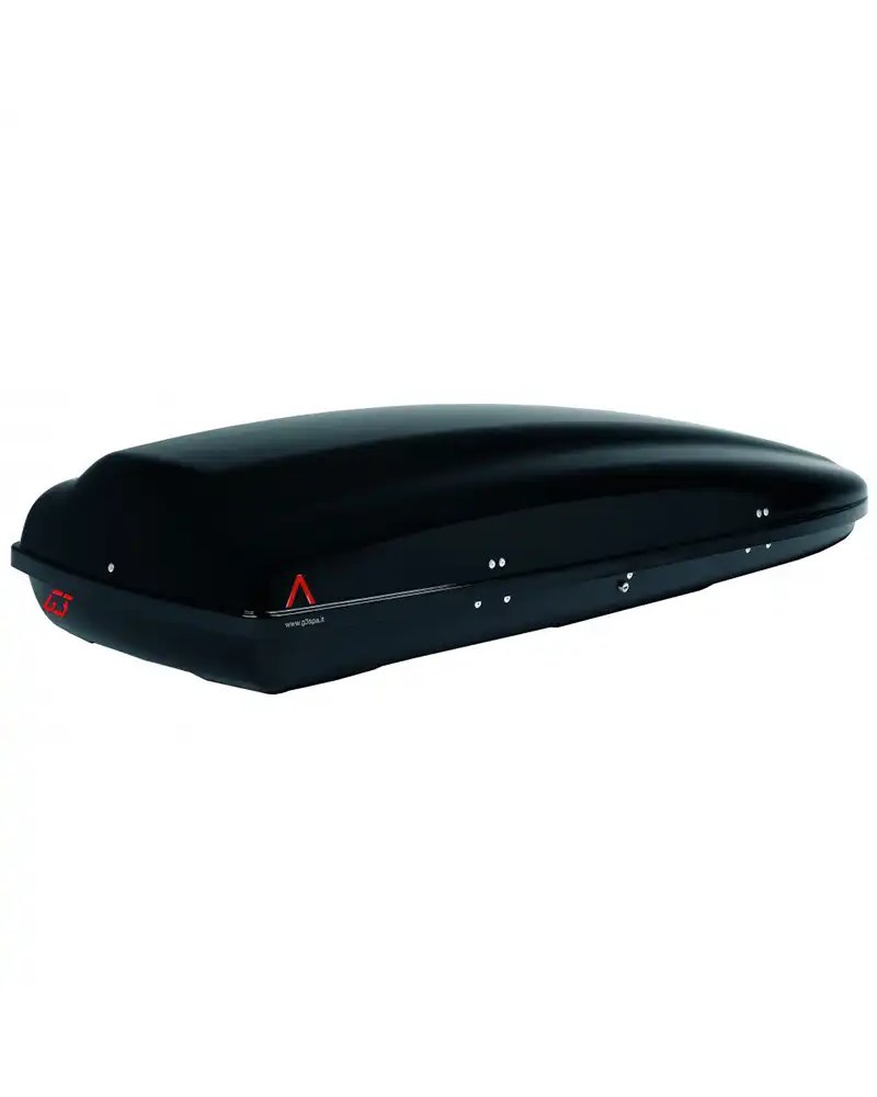 G3 Arjes 480 Roof-Mounted Cargo Box 390 Liters Dual-Side, Metallic Black