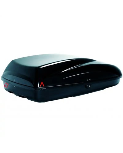 G3 Helios 320 Roof-Mounted Cargo Box 240 Liters Single-Side, Metallic Black
