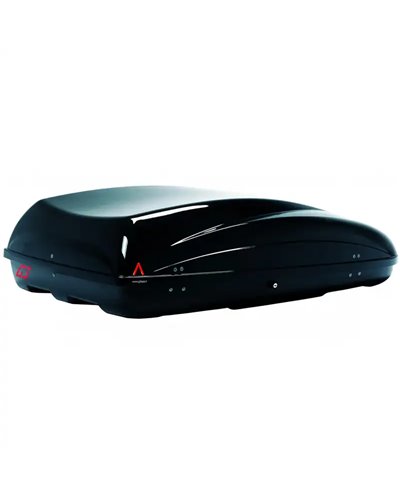 G3 Helios 400 Roof-Mounted Cargo Box 330 Liters Dual-Side, Metallic Black