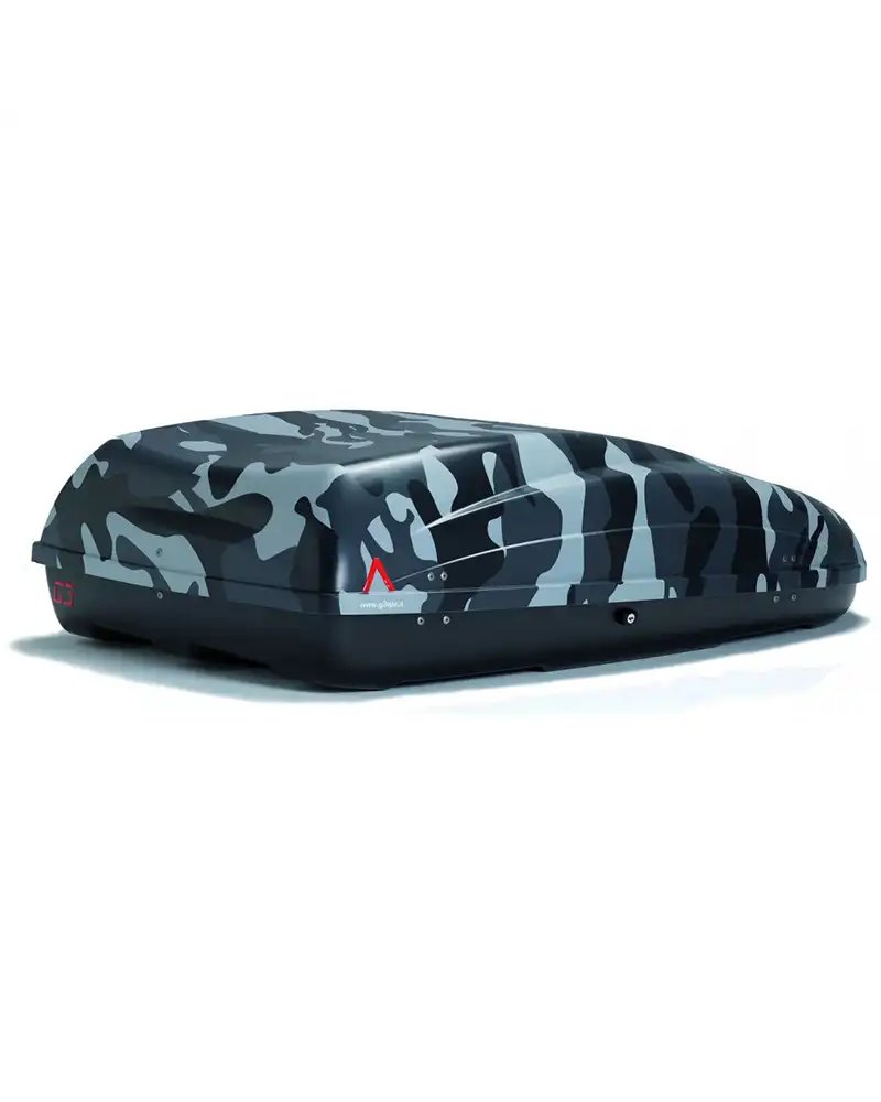 G3 Helios 400 LTD Roof-Mounted Cargo Box 330 Liters Dual-Side, Camouflage