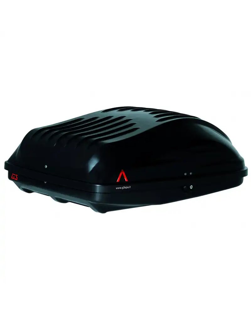 G3 Reef 270 Roof-Mounted Cargo Box 220 Liters Single-Side, Matt Metallic Black