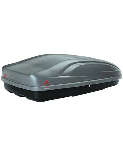 G3 All-Time 320 Roof-Mounted Cargo Box 240 Liters Single-Side, Dark Gray