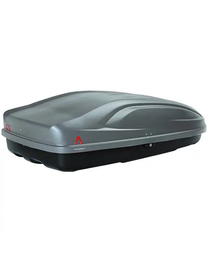 G3 All-Time 320 Roof-Mounted Cargo Box 240 Liters Single-Side, Dark Gray