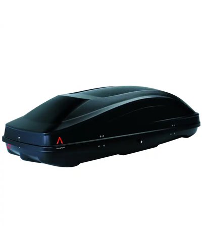 G3 Spark 420 Roof-Mounted Cargo Box 370 Liters Dual-Side, Matt Metallic Black