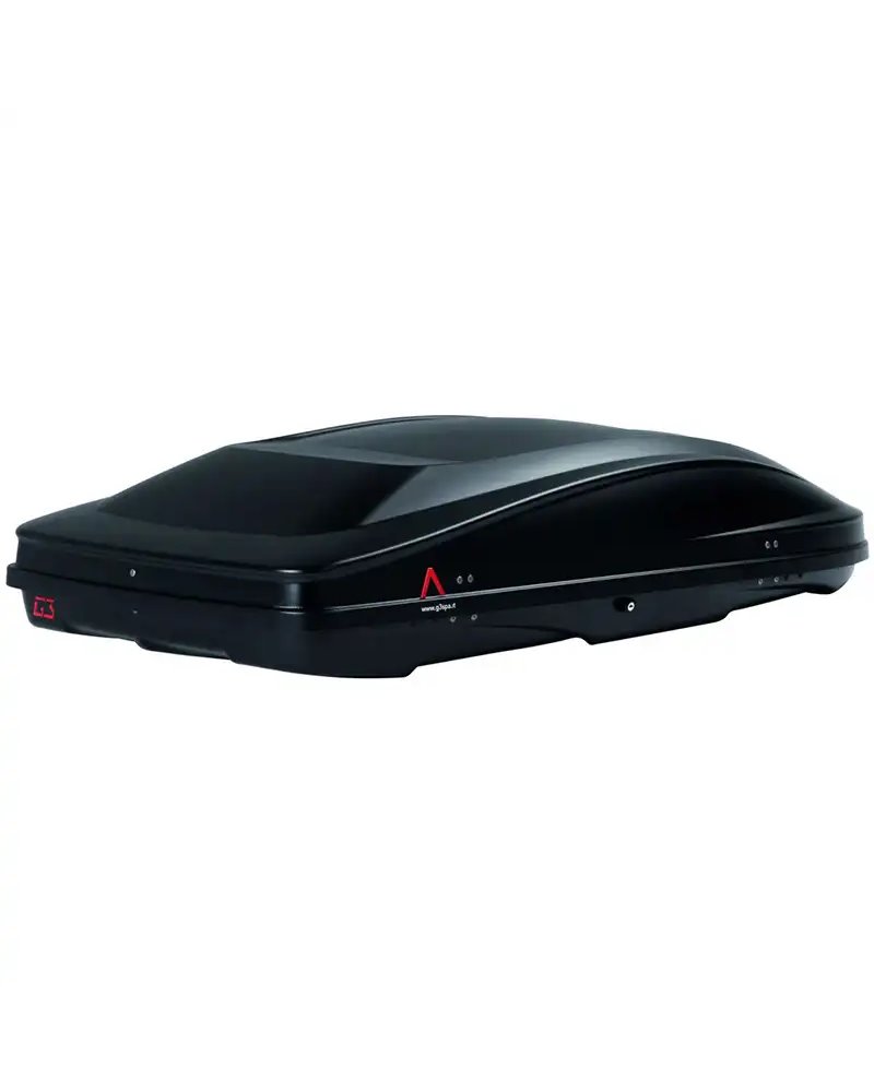 G3 Spark 520 Box da Tetto 420 Litri Doppia Apertura, Nero Metallizzato Opaco