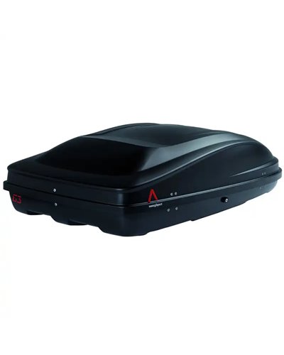 G3 Spark 400 Rapid Roof-Mounted Cargo Box 330 Liters Dual-Side, Matt Metallic Black
