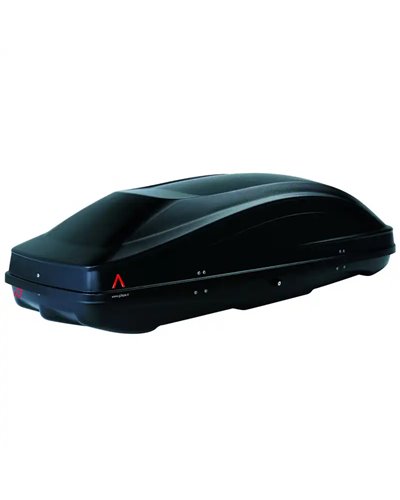 G3 Spark 420 Rapid Roof-Mounted Cargo Box 370 Liters Dual-Side, Matt Metallic Black