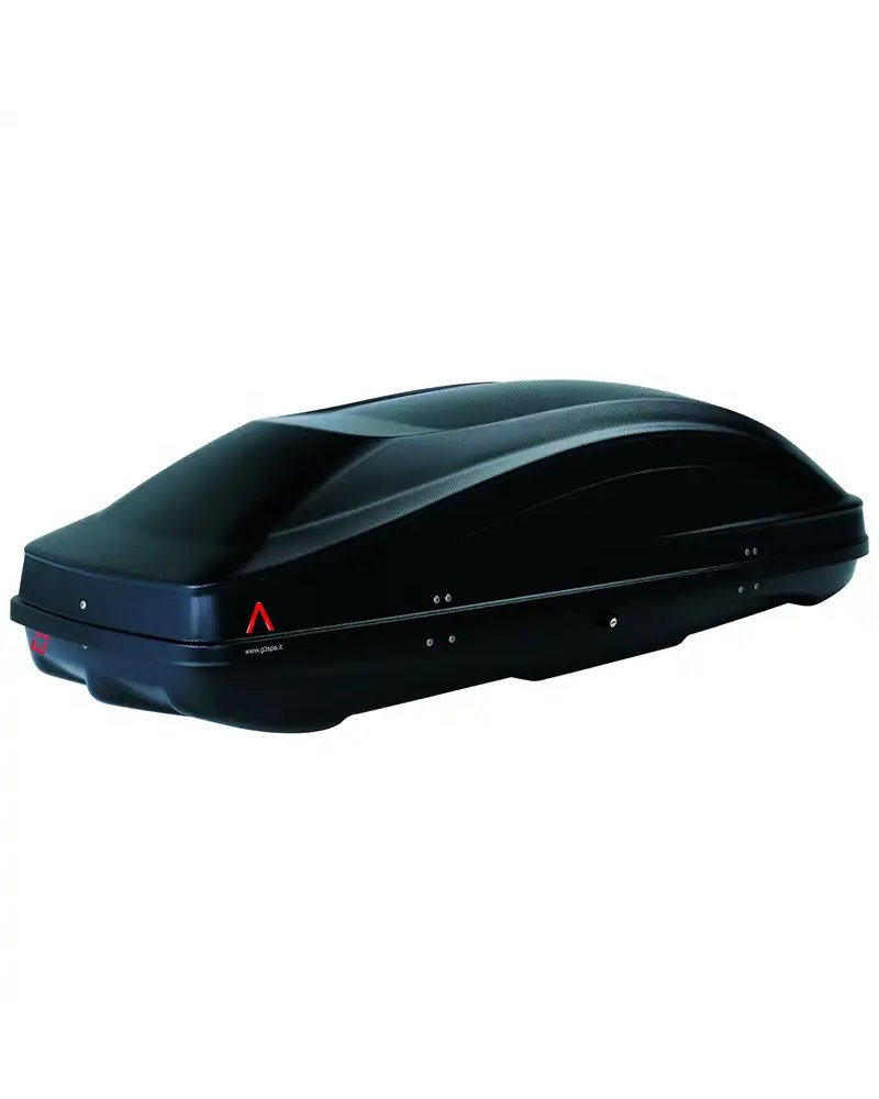 G3 Spark 420 Rapid Box da Tetto 370 Litri Doppia Apertura, Nero Metallizzato Opaco