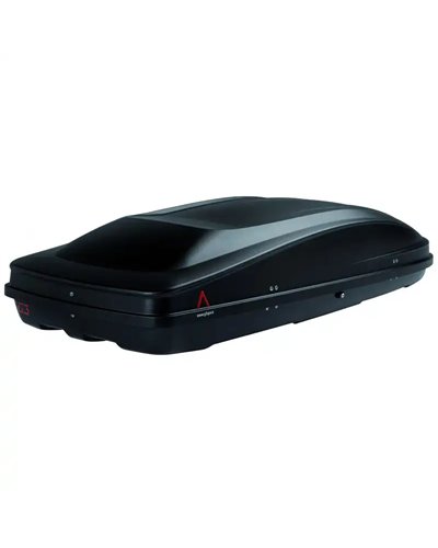 G3 Spark 480 Rapid Roof-Mounted Cargo Box 390 Liters Dual-Side, Matt Metallic Black