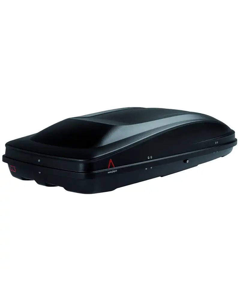 G3 Spark 480 Rapid Roof-Mounted Cargo Box 390 Liters Dual-Side, Matt Metallic Black