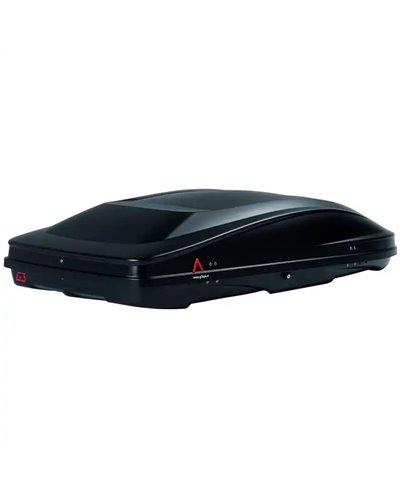 G3 Spark 520 Rapid Roof-Mounted Cargo Box 420 Liters Dual-Side, Matt Metallic Black