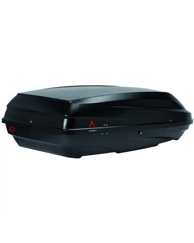 G3 Bicube 400+ Roof-Mounted Cargo Box 360 Liters Dual-Side, Matt Black