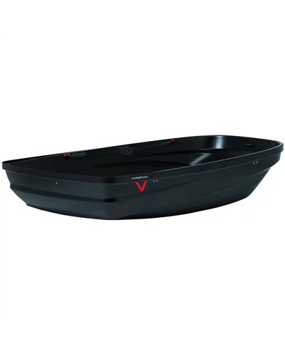 G3 Bicube 400+ Disassembled Roof-Mounted Cargo Box 360 Liters Dual-Side, Matt Black