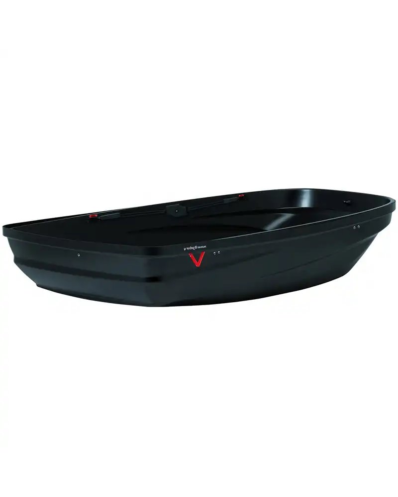 G3 Bicube 400+ Disassembled Roof-Mounted Cargo Box 360 Liters Dual-Side, Matt Black