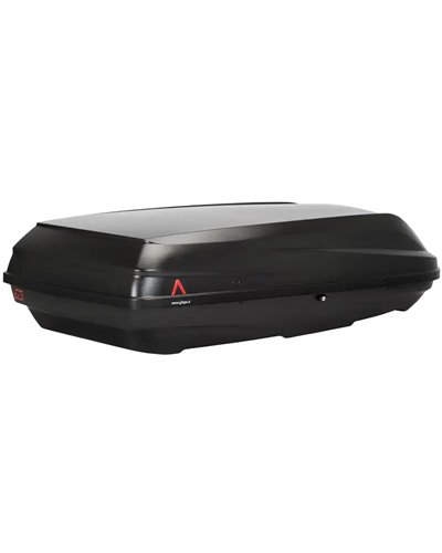 G3 Bicube 520+ Roof-Mounted Cargo Box 500 Liters Dual-Side, Matt Black