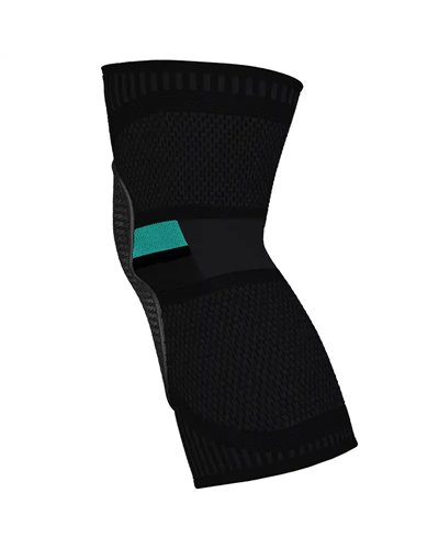 Amplifi MKX MTB Knee Protector, Black/Teal