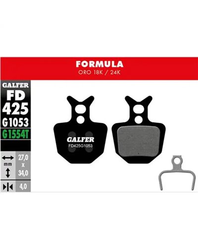 Galfer Bike Standard Brake Pad Formula Oro