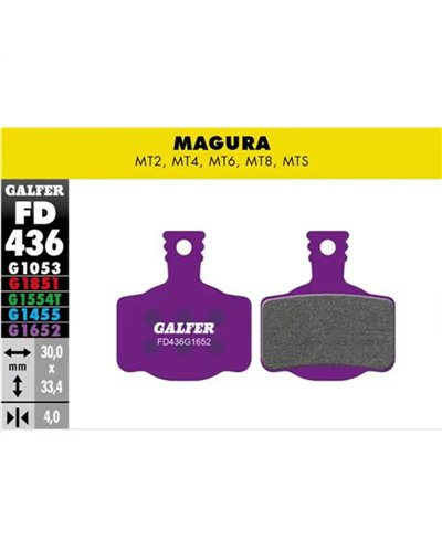 Galfer e-Bike Pastiglie Freno Magura MT2-4-6-8