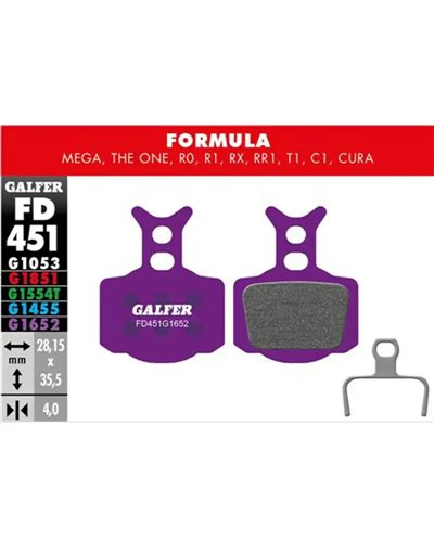 Galfer E-Bike Brake Pad Formula R - Mega - The One