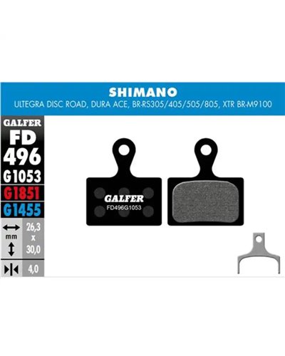 Galfer Bike Standard Pastiglie Freno Shimano XTR 2019