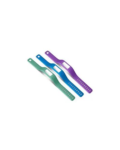 Garmin Cinturini Vivofit Large, Viola/Verde/Blu (3 Pezzi Nella Confezione)