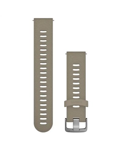 Garmin Citurino in Silicone per Forerunner 645/Vivoactive 3/Vivomove HR, Arenaria (Taglia Unica)