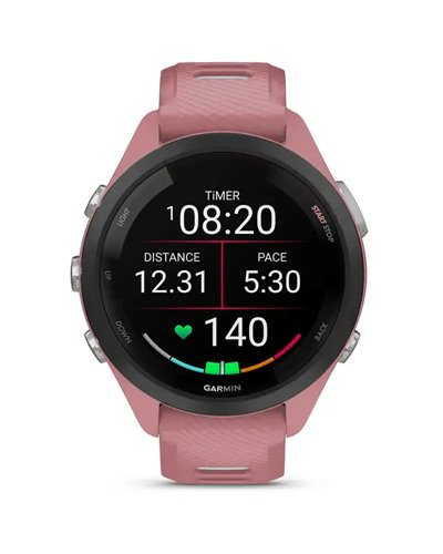 Garmin Forerunner 265S Case 42mm GPS Smartwatch Wrist-Based HR, Pink