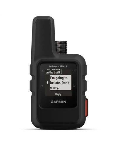 Garmin inReach Mini 2 Comunicatore Satellitare GPS/Iridium, Nero