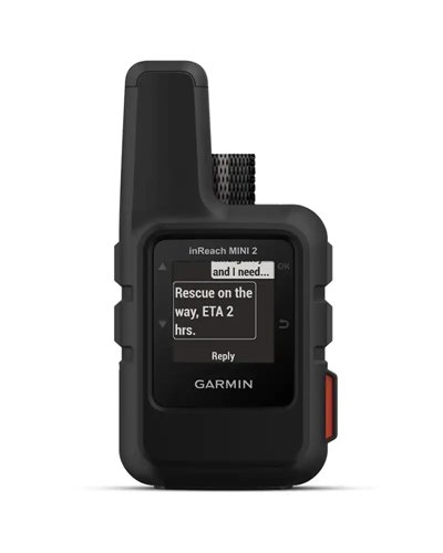 Garmin inReach Mini 2 Comunicatore Satellitare GPS/Iridium, Nero